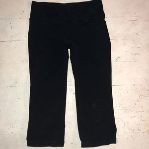 PRICE DROP Lululemon Capris Black Size 8